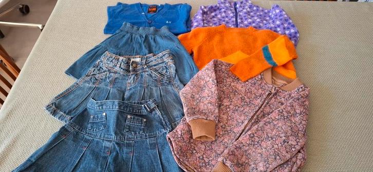 Pakket Set 7 stuks meisjeskleding  Maat 110 - 5 jaar, Enfants & Bébés, Vêtements enfant | Taille 110, Utilisé, Enlèvement ou Envoi