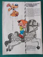 Boule et Bill - publicité papier Collection Carousel - 1969, Verzamelen, Ophalen of Verzenden, Overige figuren, Gebruikt, Overige typen