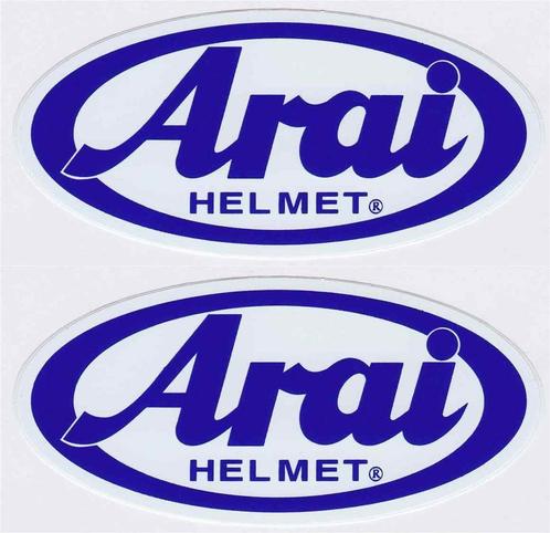 Arai Helmet sticker set #4, Motos, Accessoires | Autocollants, Envoi