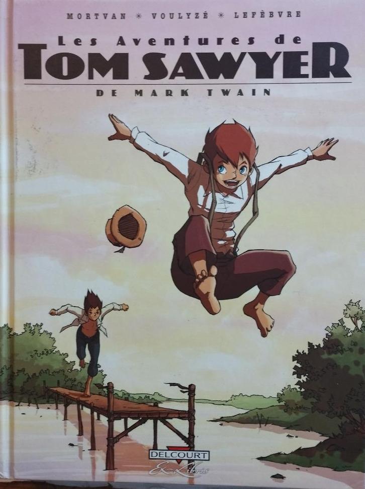 Les aventures de Tom Sawyer de Mark Twain, Boeken, Stripverhalen, Gelezen, Eén stripboek, Ophalen of Verzenden