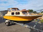 Boot met trailer, Watersport en Boten, Motorboten en Motorjachten, Ophalen, Gebruikt, 50 pk of meer, Tot 6 meter