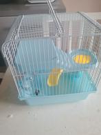 Hamster en cage, Comme neuf, Enlèvement ou Envoi