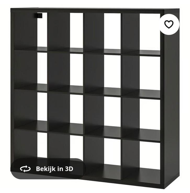 Ikea KALLAX 4x4 vakkenkast, Huis en Inrichting, Kasten | Wandmeubels, Gebruikt, Ophalen