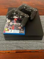 PS4 slim 400GB + 2 controllers en Fifa 2021, Games en Spelcomputers, Spelcomputers | Sony PlayStation 4, Ophalen of Verzenden