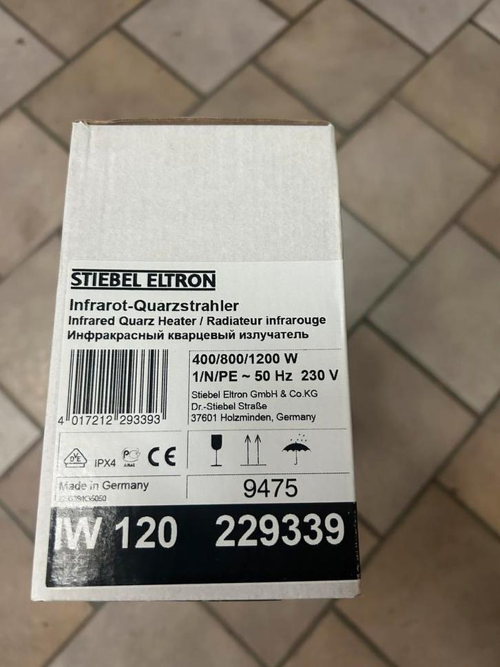 Chauffage infrarouge, Bricolage & Construction, Chauffage & Radiateurs, Neuf, Radiateur, 800 watts ou plus, Moins de 30 cm, Moins de 60 cm