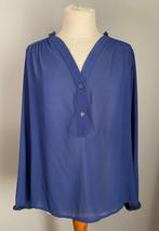 Blauwe transparante blouse Julie Mode maat XL - NIEUW, Julie Mode, Maat 46/48 (XL) of groter, Nieuw, Verzenden