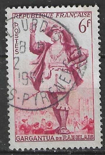 Frankrijk 1953 - Yvert 943 - Theater - Gargantua    (ST), Envoi, Affranchi