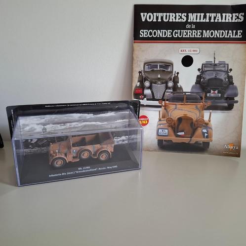 Kfz.15 901infanterie WWII Russia 1942 1/43 IXO UH Neuf+Boite, Hobby en Vrije tijd, Modelauto's | 1:43, Nieuw, Auto, Universal Hobbies