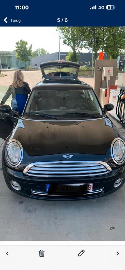 Mini cooper 2009, Auto's, Mini, Particulier, Cooper, Open dak, Benzine, Euro 4, 3 deurs, Handgeschakeld, Blauw, Leder, Voorwielaandrijving