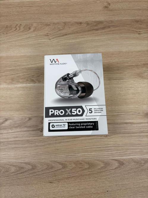 Westone Audio Pro X50  5-voudige Driver - transparant, Diensten en Vakmensen, Muzikanten, Artiesten en Dj's