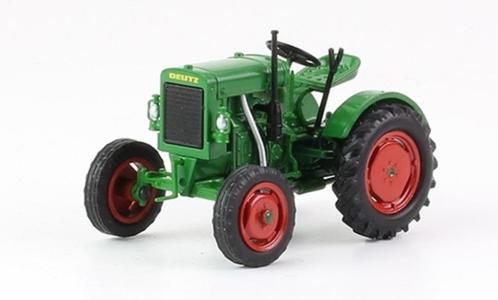 Deutz F1M 414 groen 1951, Hobby en Vrije tijd, Modelauto's | Overige schalen, Nieuw, Tractor of Landbouw, Verzenden