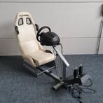 Playseat wit leer + Thrustmaster T300 RS, Ophalen, Refurbished