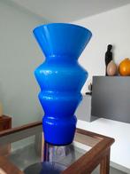 1970s vintage cased glass glas vaas Italy ?, Maison & Meubles, Accessoires pour la Maison | Vases, Moins de 50 cm, Enlèvement ou Envoi