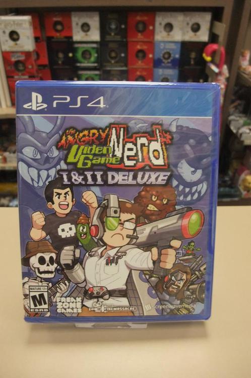 The Angry Video Game Nerd I&II Deluxe (sealed) ps4, Games en Spelcomputers, Games | Sony PlayStation 4, Nieuw, Platform, 1 speler