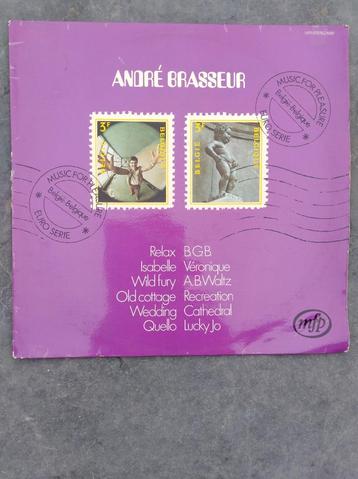 ANDRÉ BRASSEUR: LP "The golden organ of André Brasseur" beschikbaar voor biedingen