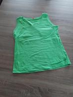 Groggy groen topje large, Comme neuf, Vert, Sans manches, Taille 42/44 (L)
