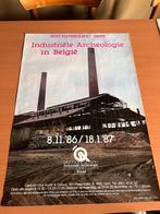 Poster Industriële Archeologie in Belgie- Sint-Pietersabdij, Deurposter of groter, Ophalen of Verzenden, Reclame, Rechthoekig Staand