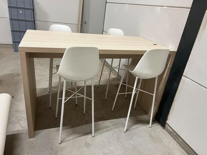 Statafel / Bartafel / hoge vergadertafel, Huis en Inrichting, Barren, Zo goed als nieuw, Ophalen