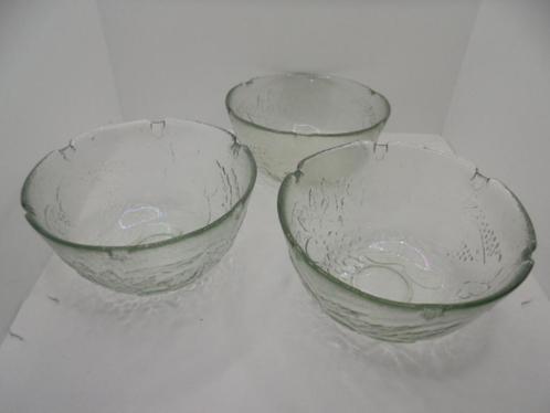 GLAZEN (DESSERT) SCHAALTJES TROPICAL DIA 12,5 cm 6 STUKS Nie, Huis en Inrichting, Keuken | Servies, Nieuw, Schaal of Schalen, Overige stijlen