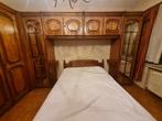 Chambre à couché en bois, Maison & Meubles, Comme neuf, Deux personnes, Enlèvement, Ancien