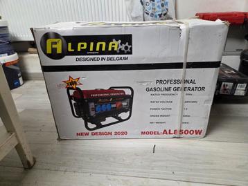  Générateur à essence ALPINA AL8500W – Neuf dans sa boîte beschikbaar voor biedingen