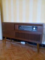 Vintage radio/platenspeler meubel, Ophalen, Gebruikt, Overige merken