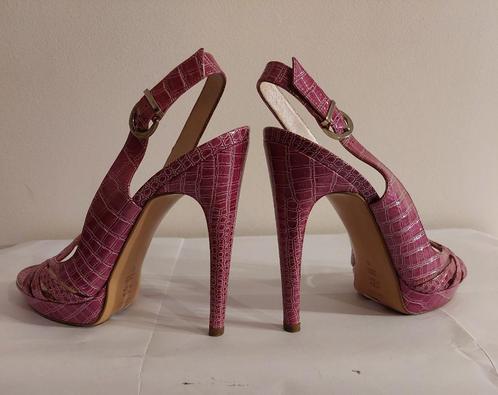 253C* Casadei - sexy volledig leren sandalen (38), Kleding | Dames, Schoenen, Gedragen, Schoenen met hoge hakken, Overige kleuren
