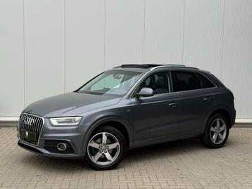 ✅ Audi Q3 2.0 TFSI quattro S tronic S-Line GARANTIE Pano beschikbaar voor biedingen