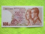 nieuw bankbiljet 50 frank België 1966, Postzegels en Munten, Bankbiljetten | België, Ophalen of Verzenden, Los biljet