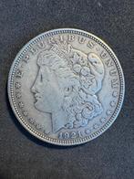 Morgan dollar 1921, Postzegels en Munten, Ophalen of Verzenden, Zilver