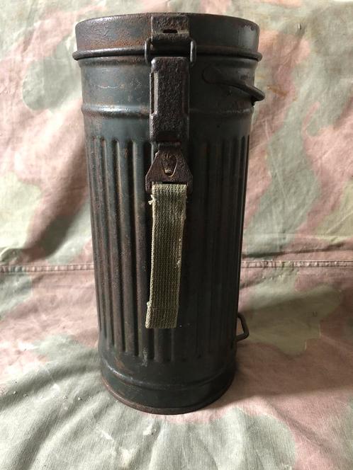 Late-War WW2 Gasmaskerbus, Verzamelen, Militaria | Tweede Wereldoorlog, Ophalen of Verzenden