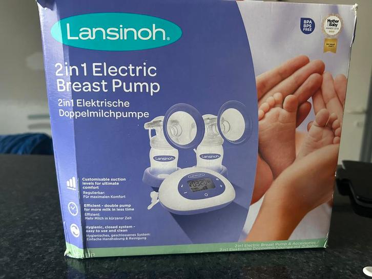 2-1 elektrische kolf Lansinoh, Kinderen en Baby's, Babyvoeding en Toebehoren, Gebruikt, Borstkolf, Ophalen