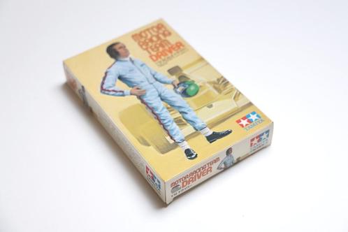 Vintage Tamiya figuur 1970 Racing Team F1 Driver F-1 Retro, Hobby en Vrije tijd, Modelbouw | Auto's en Voertuigen, Nieuw, Auto