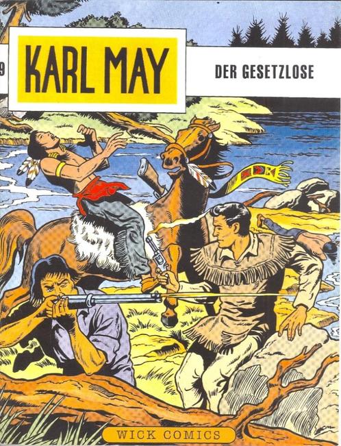 Verzameling strips Karl May - oplage 500 ex., Livres, BD, Comme neuf, Plusieurs BD, Enlèvement ou Envoi