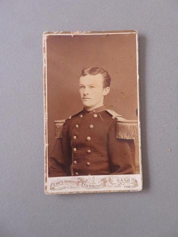 photo militaire CDV 1890 - 1914 Boute Dooreman Gent Gand, Envoi, Autres, Photo ou Poster