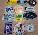Lot stickers café bar Vlaanderen, Ophalen of Verzenden, Zo goed als nieuw, Bedrijf of Vereniging