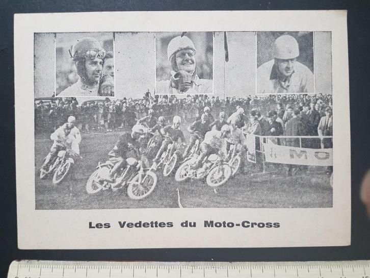 Les Vedettes du Moto-Cross Brommer Motor, Verzamelen, Postkaarten | Themakaarten, Ongelopen, 1960 tot 1980, Voertuig, Ophalen of Verzenden