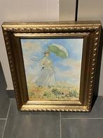 Schilderij „Vrouw met parasol”, Ophalen