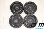 Set 16 inch stalen velgen VW Golf 6 / Touran, Auto-onderdelen, Banden en Velgen, Gebruikt