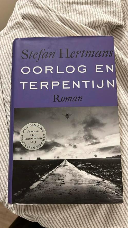 Oorlog en Terpentijn Stefan Hertmans, Boeken, Literatuur, Gelezen, Ophalen of Verzenden