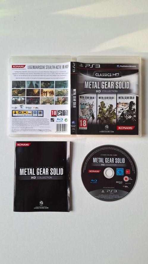 Metal Gear Solid HD Collection PS3 compleet, Games en Spelcomputers, Games | Sony PlayStation 3, Gebruikt, Avontuur en Actie, 1 speler