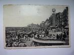 Postkaart Oostende: Algemeen zicht van dijk en strand, Affranchie, Flandre Occidentale, 1920 à 1940, Enlèvement ou Envoi