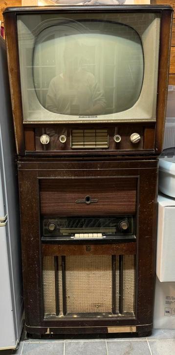 VINTAGE TV en radio (werken niet meer!) Prisma beschikbaar voor biedingen