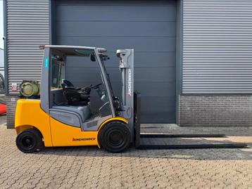 Jungheinrich TFG430s 3 ton LPG heftruck (bj 2019) beschikbaar voor biedingen