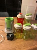 Blender Domo met 5 flessen, Elektronische apparatuur, Ophalen, Zo goed als nieuw, Blender