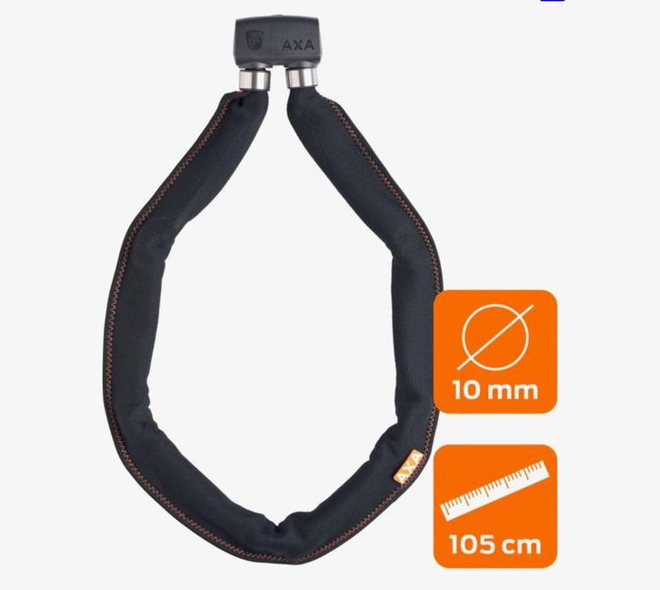 AXA vouwslot 105 cm speedpedelec, Fietsen en Brommers, Fietsaccessoires | Fietssloten, Vouwslot, Ophalen