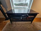 Tv-meubel/hifi massief hout zwart, Ophalen