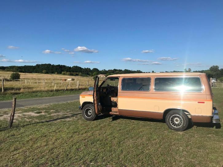 Ford e150 econoline club wagon, Auto's, Ford, Particulier, Overige modellen, LPG, Monovolume, 4 deurs, Automaat, Beige, Beige