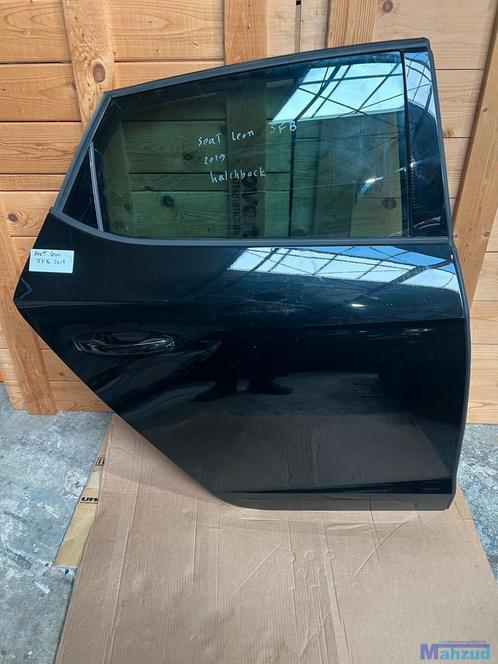 SEAT LEON 5FB Zwart rechts achter deur portier 2012-2020, Auto-onderdelen, Carrosserie, Deur, Seat, Gebruikt