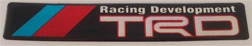 TRD Toyota Racing Development 3D doming sticker #8, Auto diversen, Autostickers, Verzenden